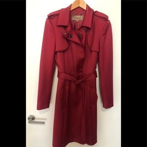 Space Couture Made in Italy Trench Wool Coat